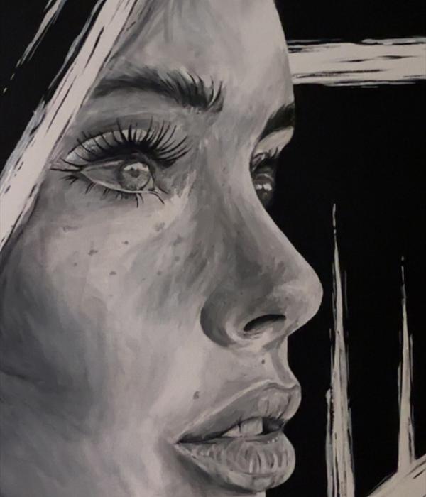 Freies Acrylwerk 04 von Janaica Ink